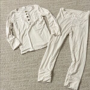 Lou Lou and company matching pajama set